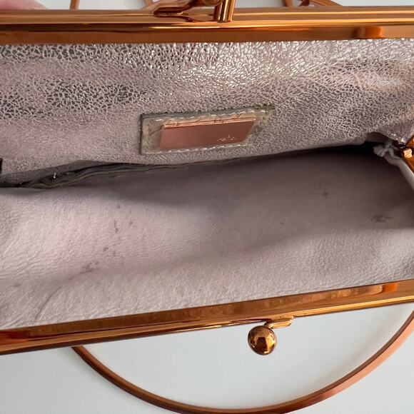 Vintage Fendi Metallic Silver Rings Bag - Picture 6 of 9